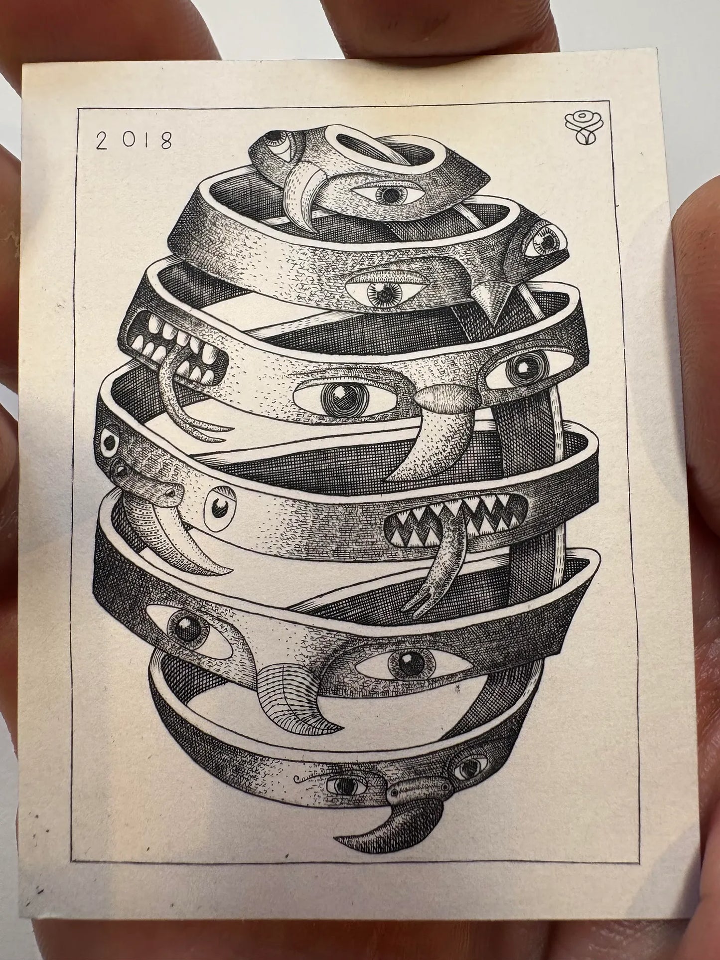 phlegm miniature engravings (LOTTERY ENTRY)