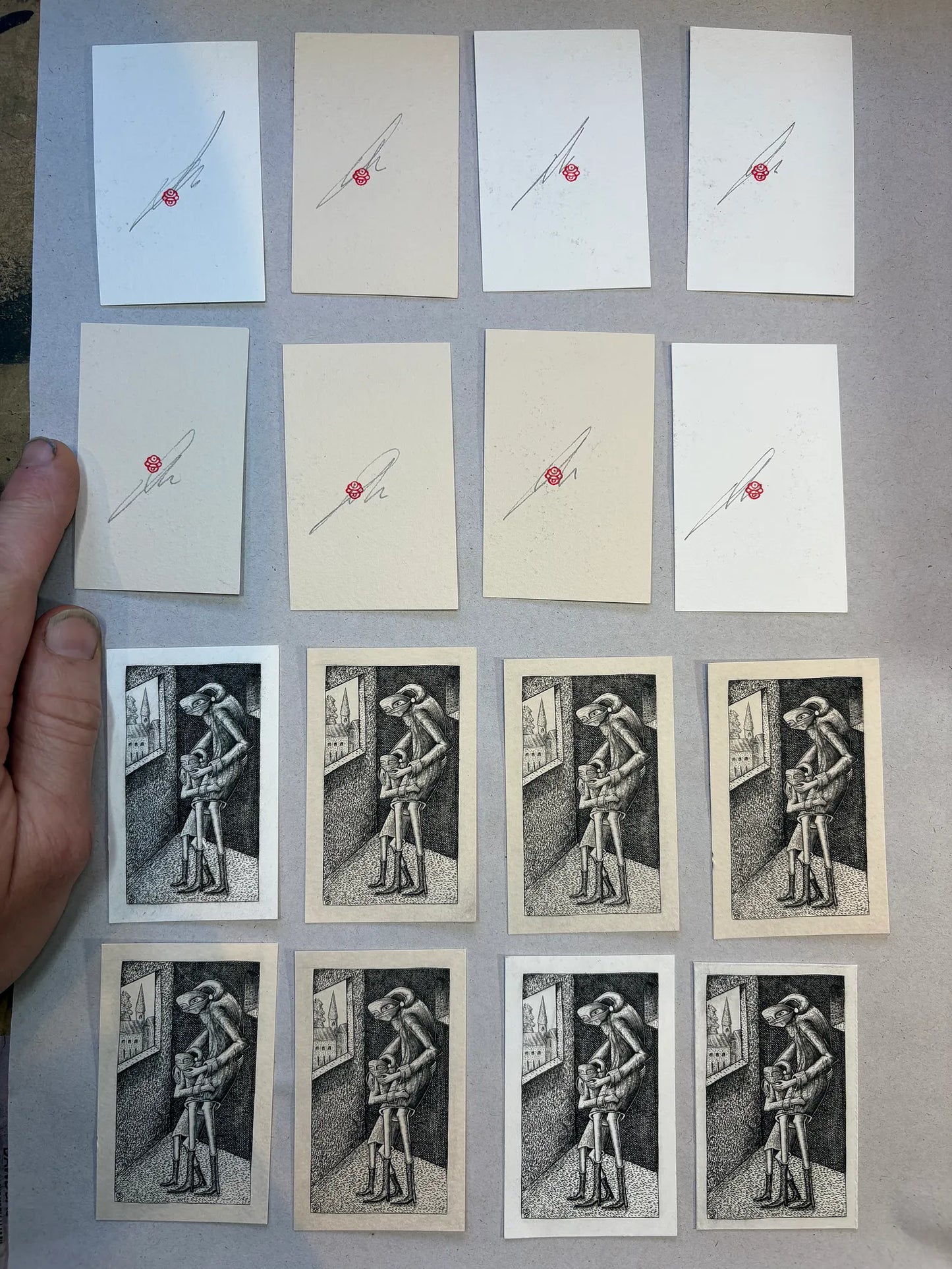 phlegm miniature engravings (LOTTERY ENTRY)