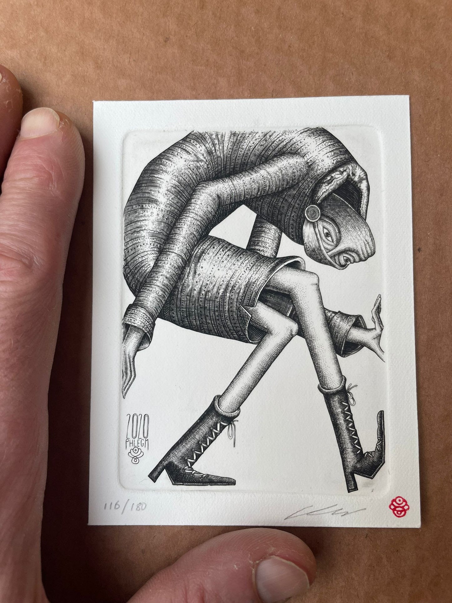 Don't Panic! - Book & "Trapped" Mini Print